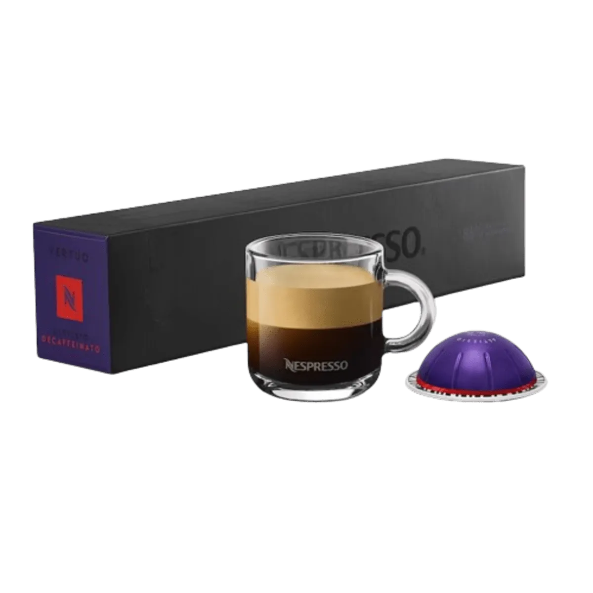 Nespresso Altissio Decaffeinato Vertuo coffee pods