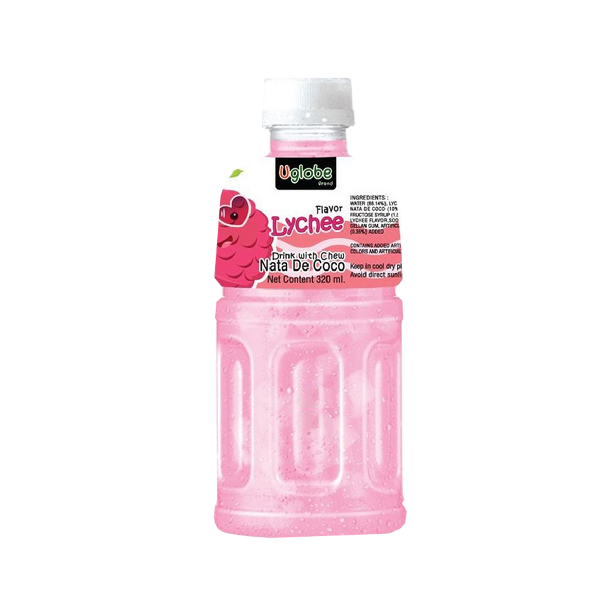 Uglobe Nata De Drink Lychee 320ml