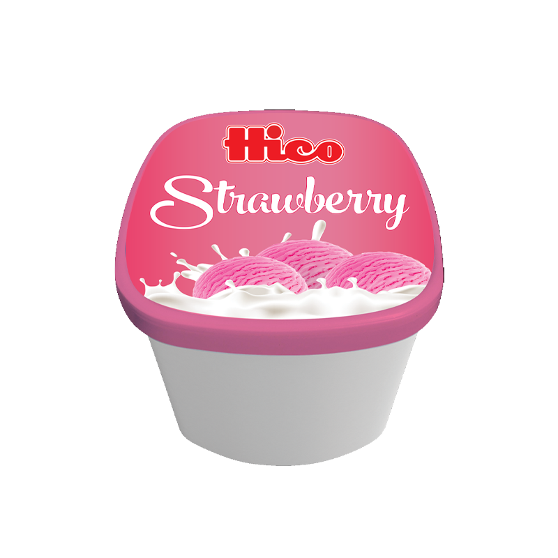 Hico Ice Cream Strawberry FP 1.5L
