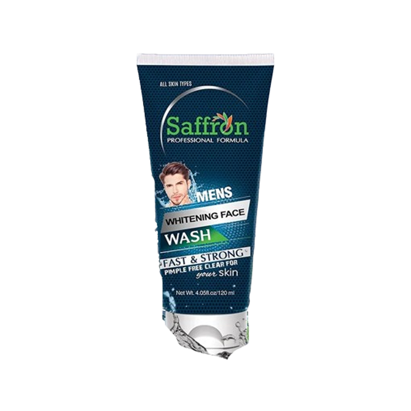 Saffron Mens Whitening Face Wash 120gm