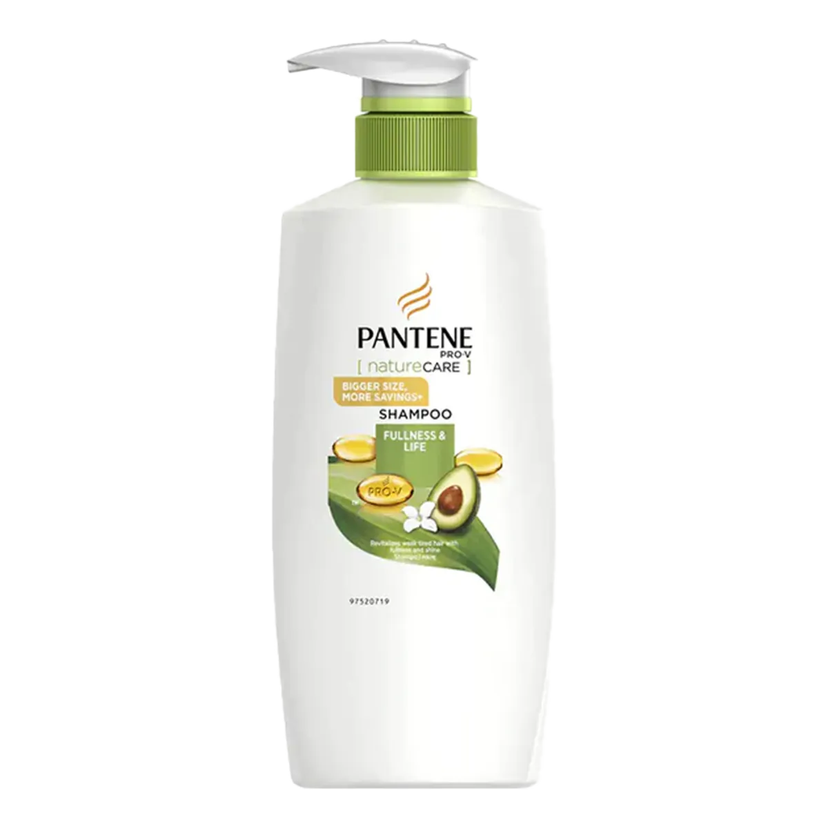 PANTENE PRO-V SHAMPOO PUMP NATURE CARE FULLNESS & LIFE 750ML