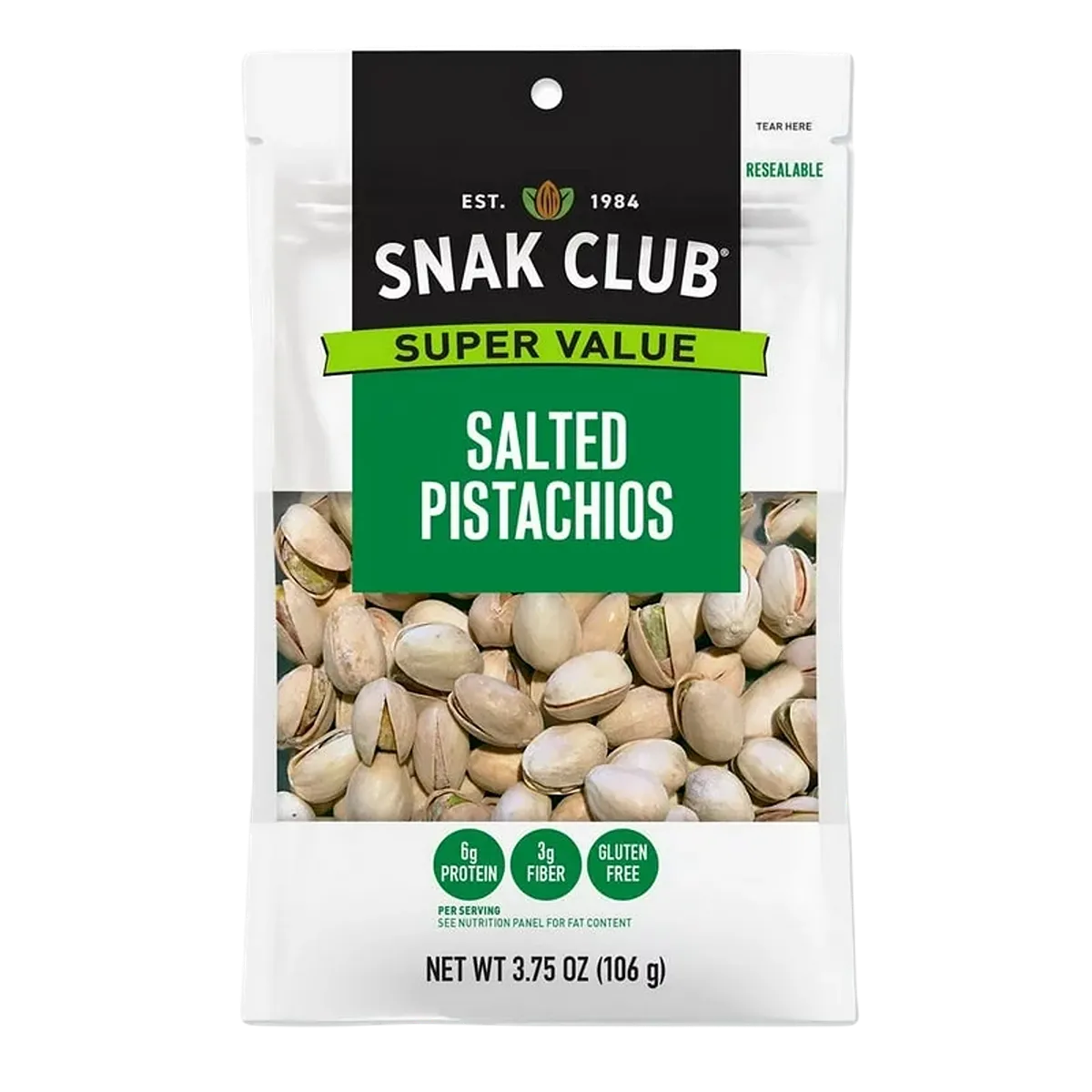 Snak Club Super Value Salted Pistachios