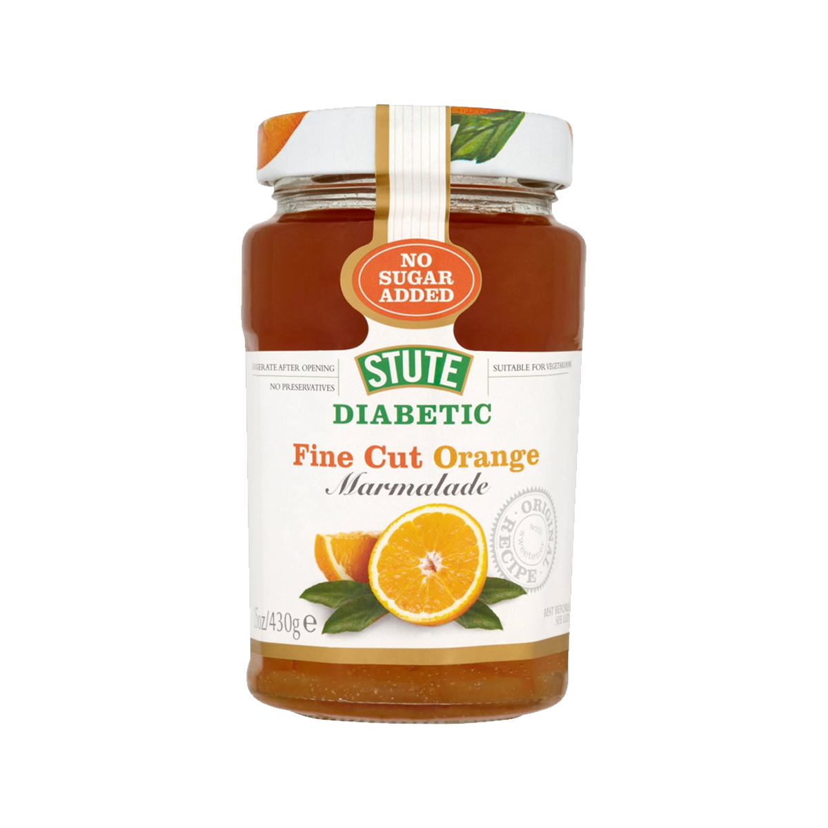 Stute Diabetic Fine Cut Orange Marmalade