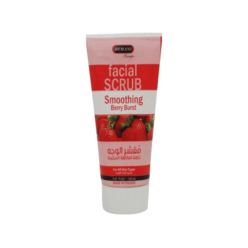 Hemani Facial Scrub Smoothing Berry Burst 150ML