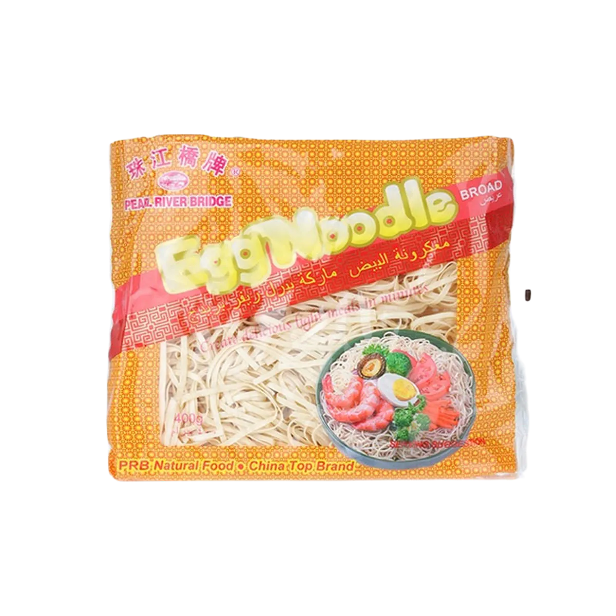 Pearl River Bridge Egg Noodle Broad 400g