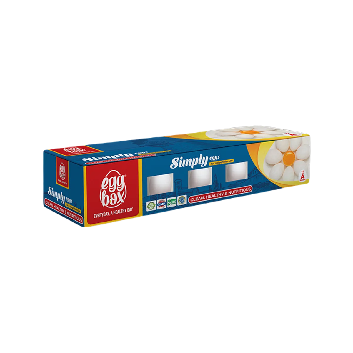Egg Box Vita simply eggs 12 Pcs Grade A Eggs