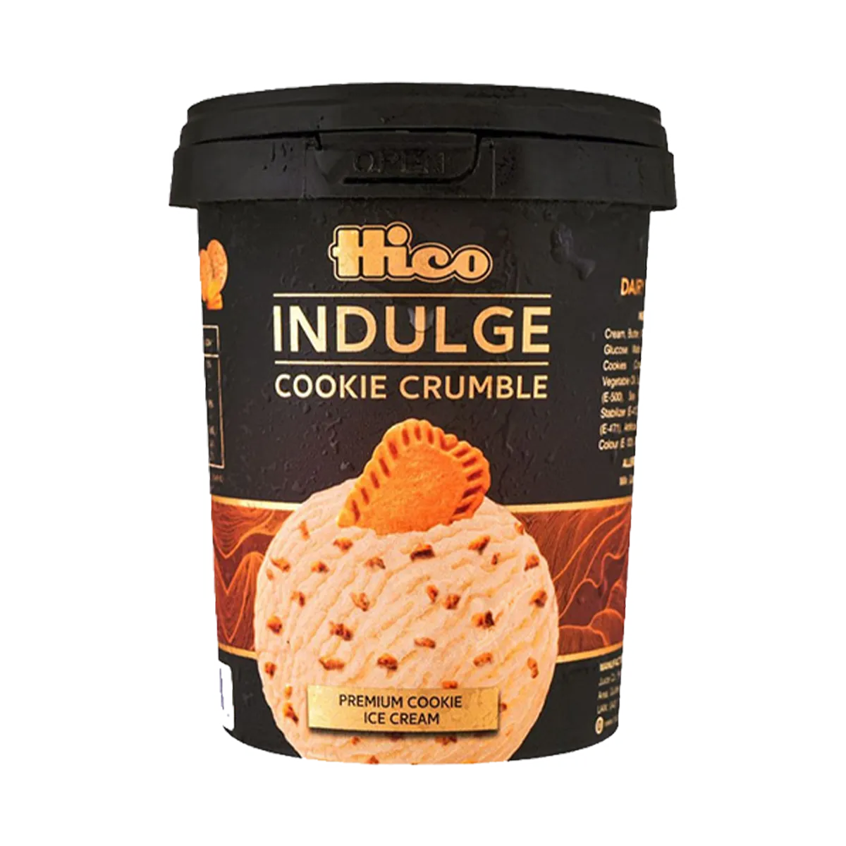 Hico Ice Cream Indulge Cookies Crumble