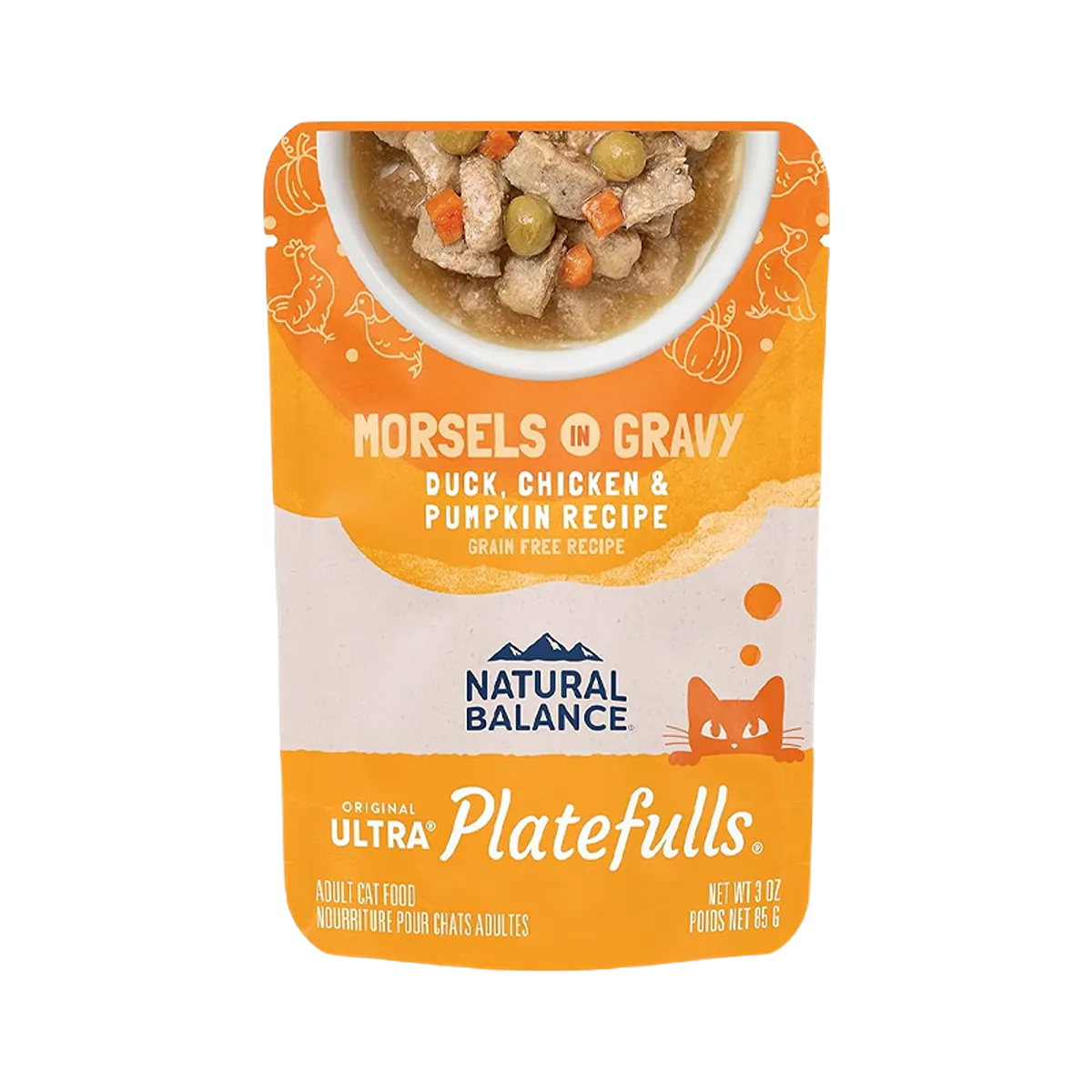 Natural Balance Pet Food Platefulls Canned Cat Food Turkey Chicken