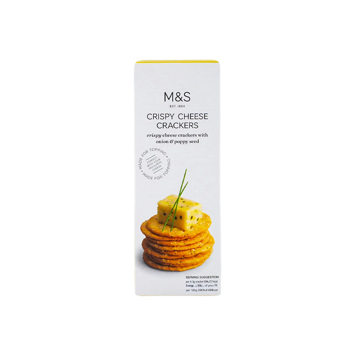Marks & Spencer Crackers Crispy Cheese