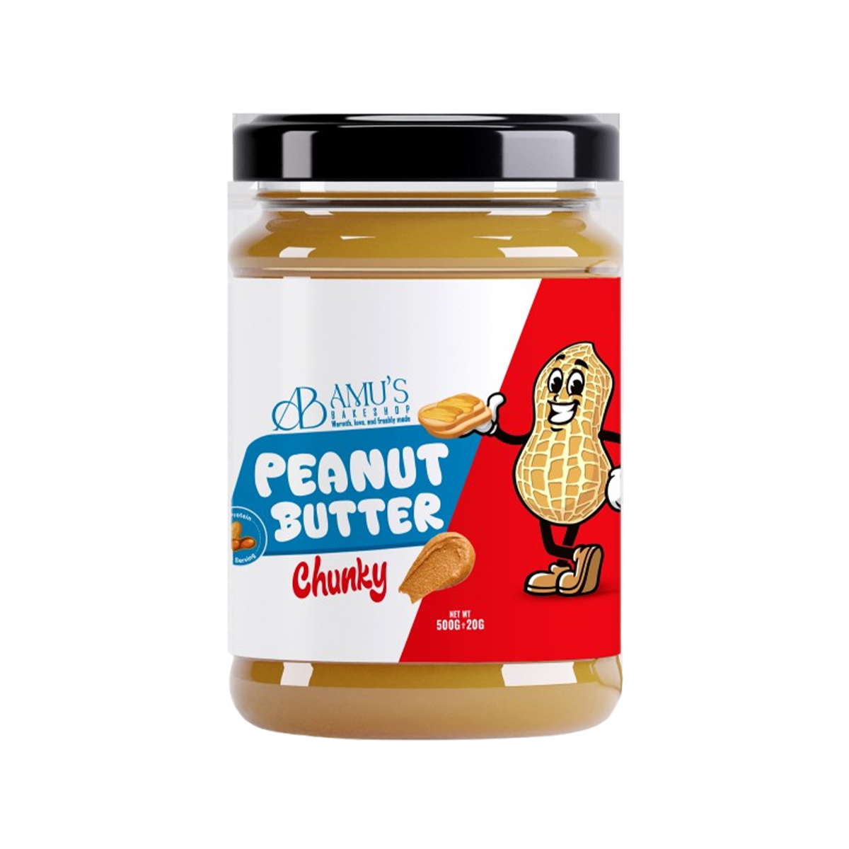 Amus Peanut Butter Creamy 500g