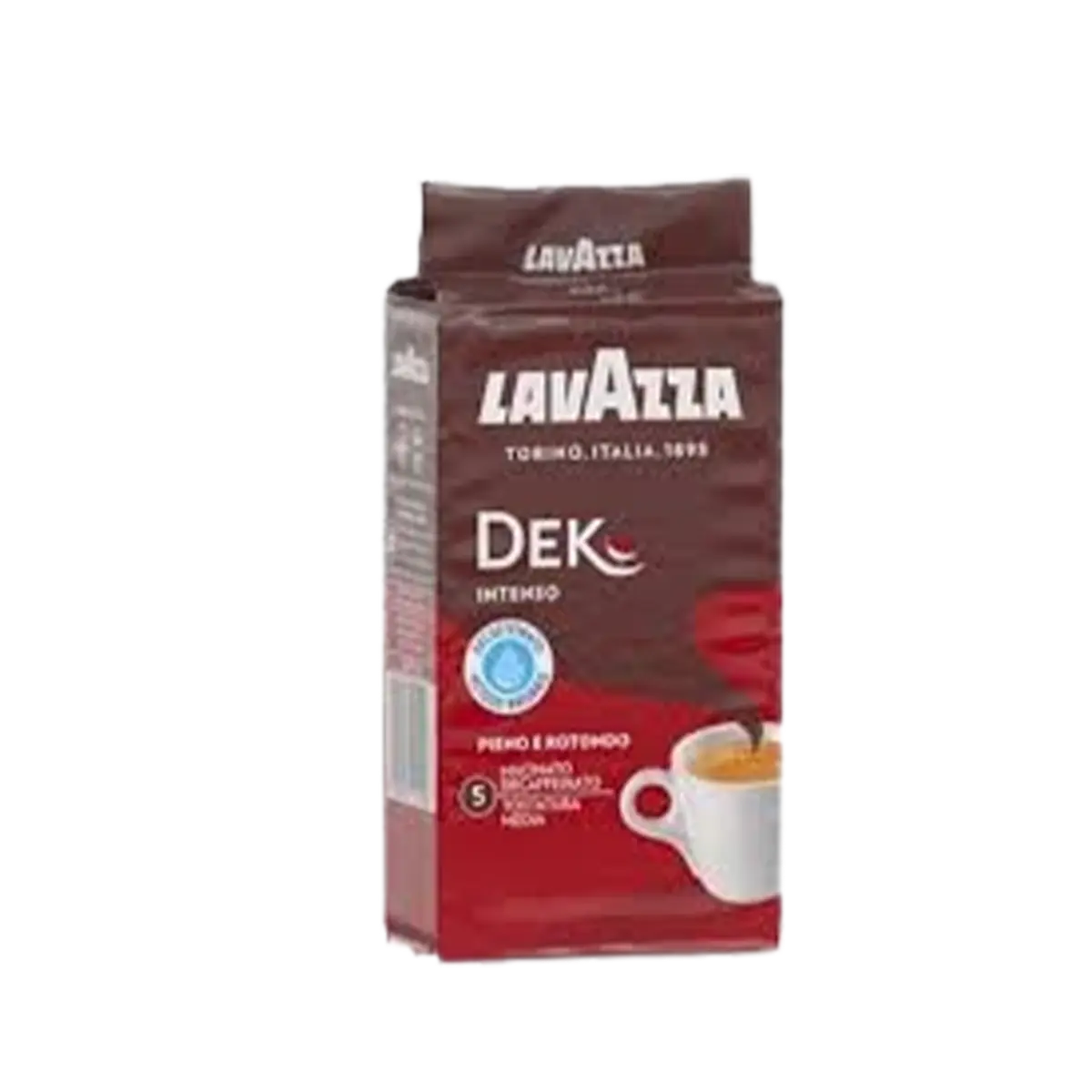 Lavazza Dek Intenso Caffe Macinato Decaffeinato Pkt 250G