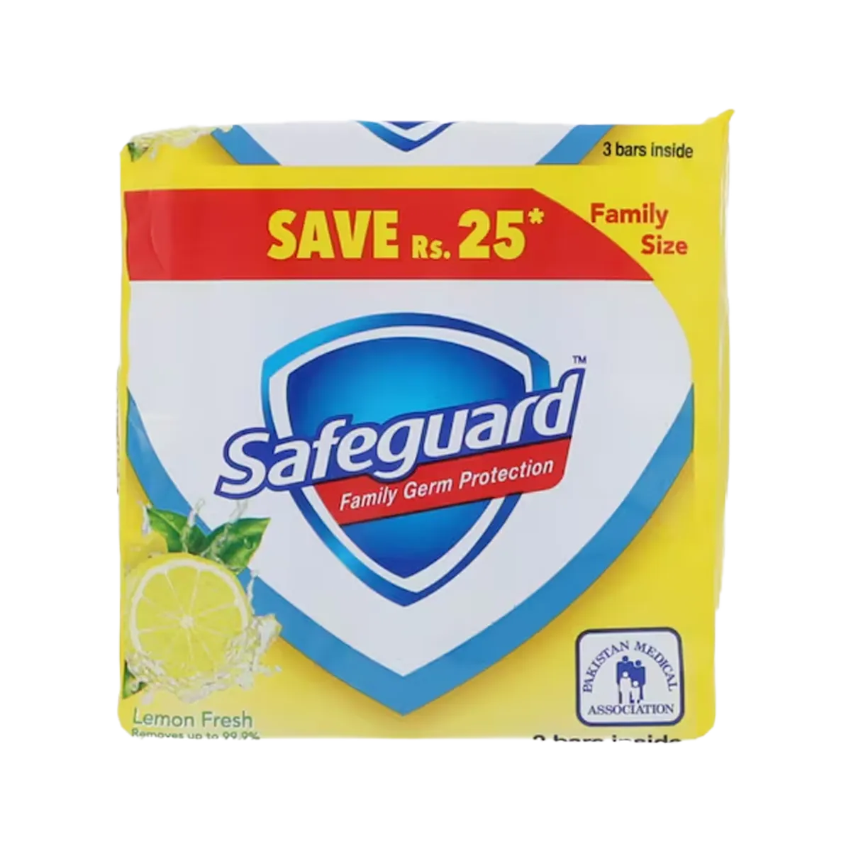 Safeguard Lemon Fresh Soap 3Bars