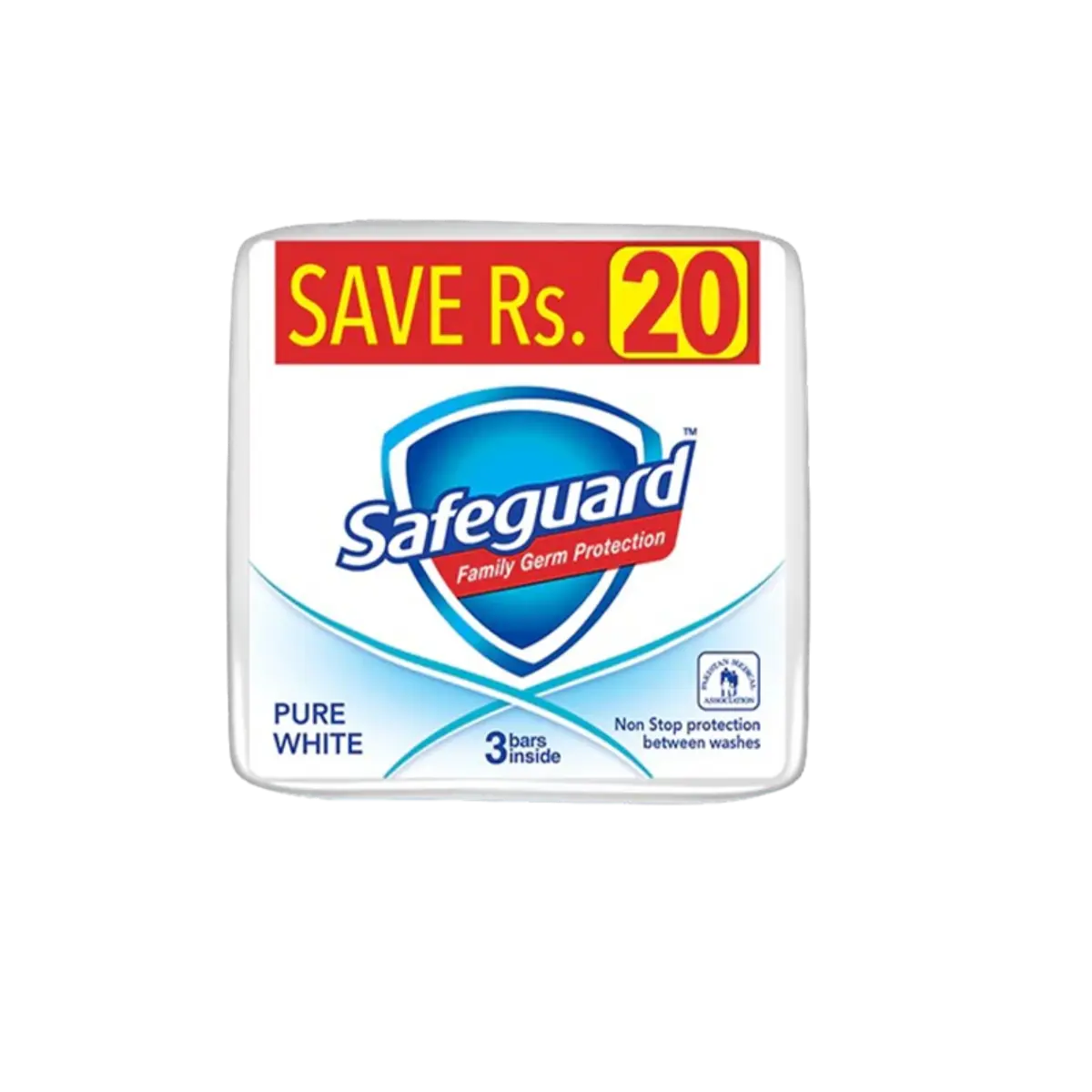 Safeguard Pure White 3Soap