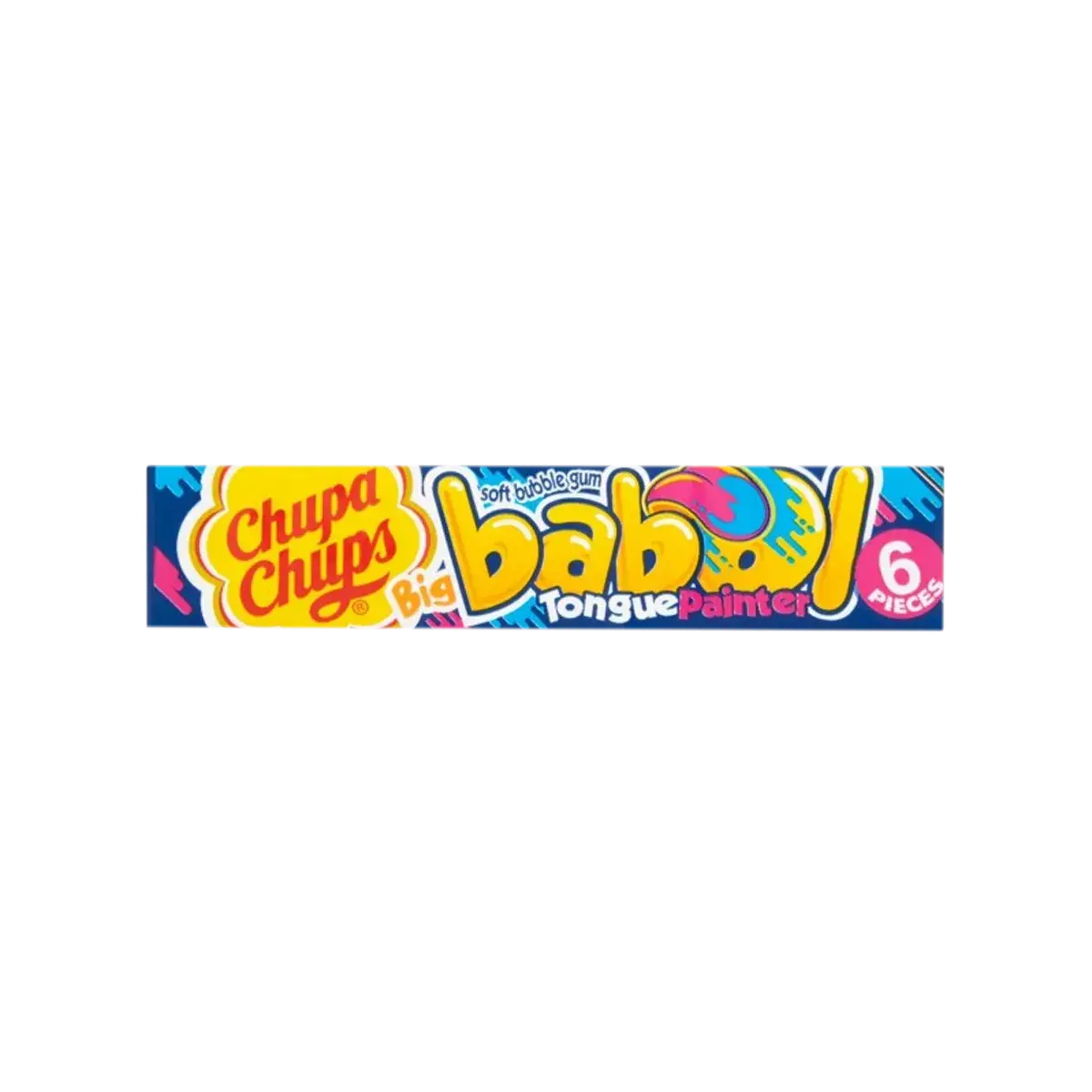 Chupa Chups Big Babol Bubble Gum Tongue Painter 27.6G