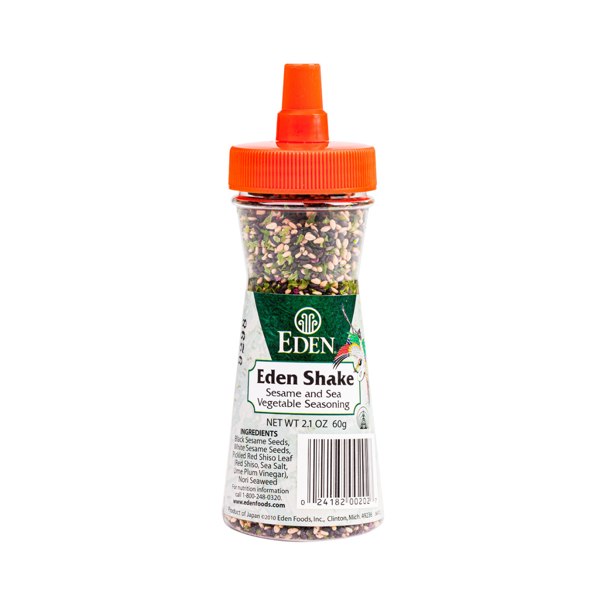 Eden Foods, Shake Furikake Sesame And Sea Vegetables, 1 Each, 2.1 oz
