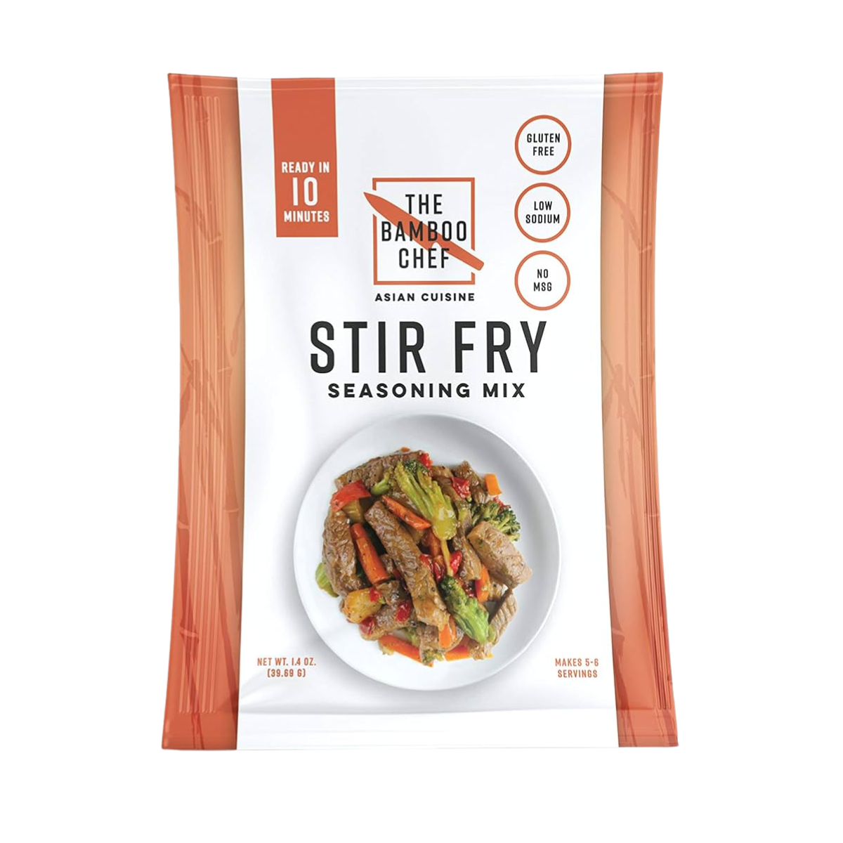 The Bamboo Chef - Stir Fry Seasoning Mix - case of 12 - 1.4 oz