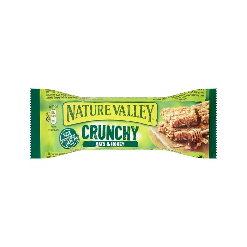 Nature Valley Crunchy Oats & Honey Flavoured Cereal Bar 42g