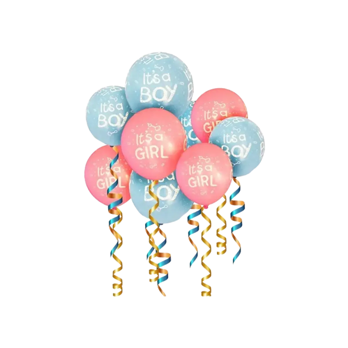 Its A Boy& A Girl Balloon