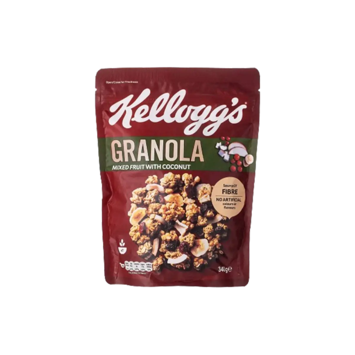 Kelloggs Granola Mixed Fruit With Coconut 340G