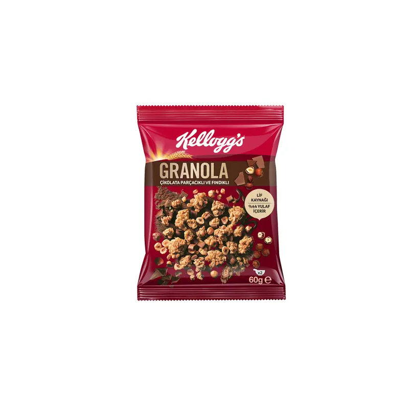 lker kelloggs granola ikolatal 60 gram