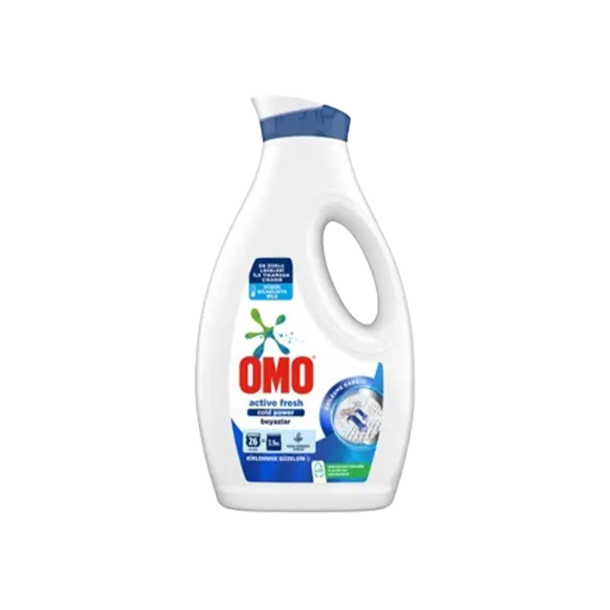 Omo Sä±Vä± Deterjan Active Fresh Beyazlar 1690Ml