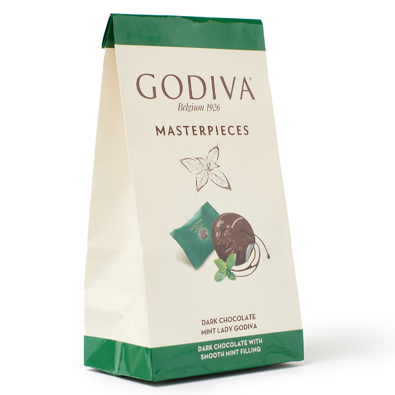 Godiva Belgian Dark Chocolate Mint Lady Godiva 115g