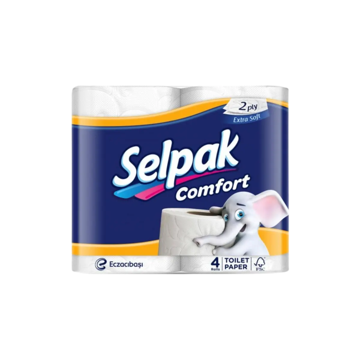 Selpak Comfort Toilet Roll 4Pcs