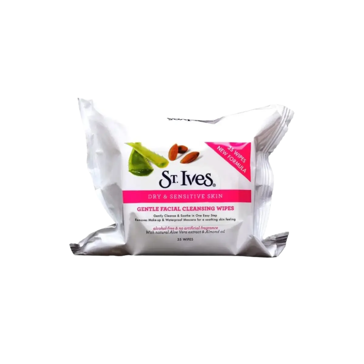 St Ives Dry & Sensitive Skin Facial Cleansing 35 Wipes