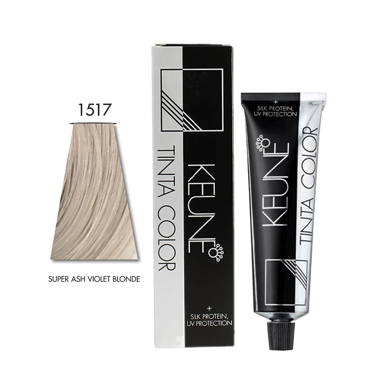 Keune Tinta Color Ultimate Blonde 1517 Super Ash Violet Blonde