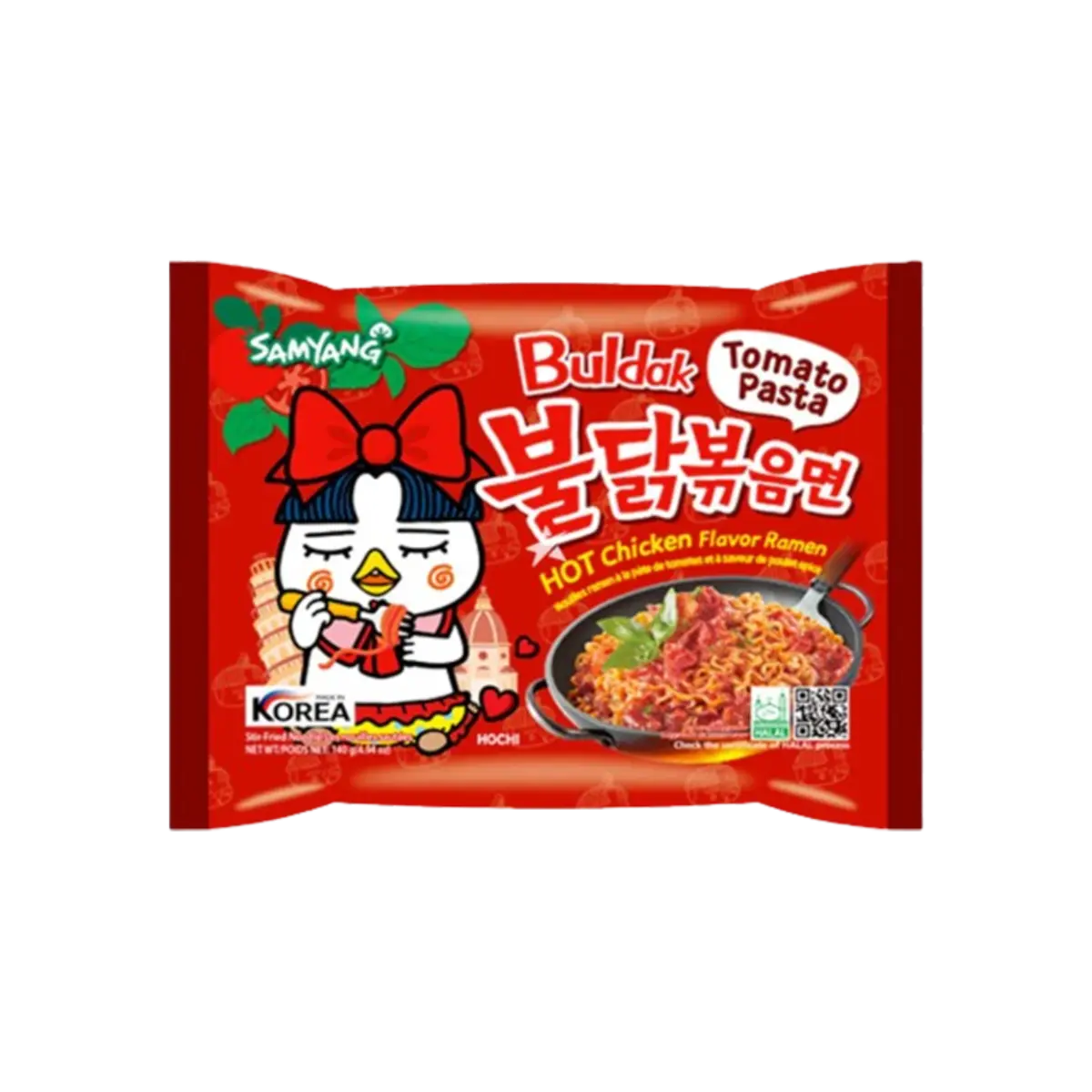 Samyang Buldak Hot Chicken Tomato Pasta Ramen 140G