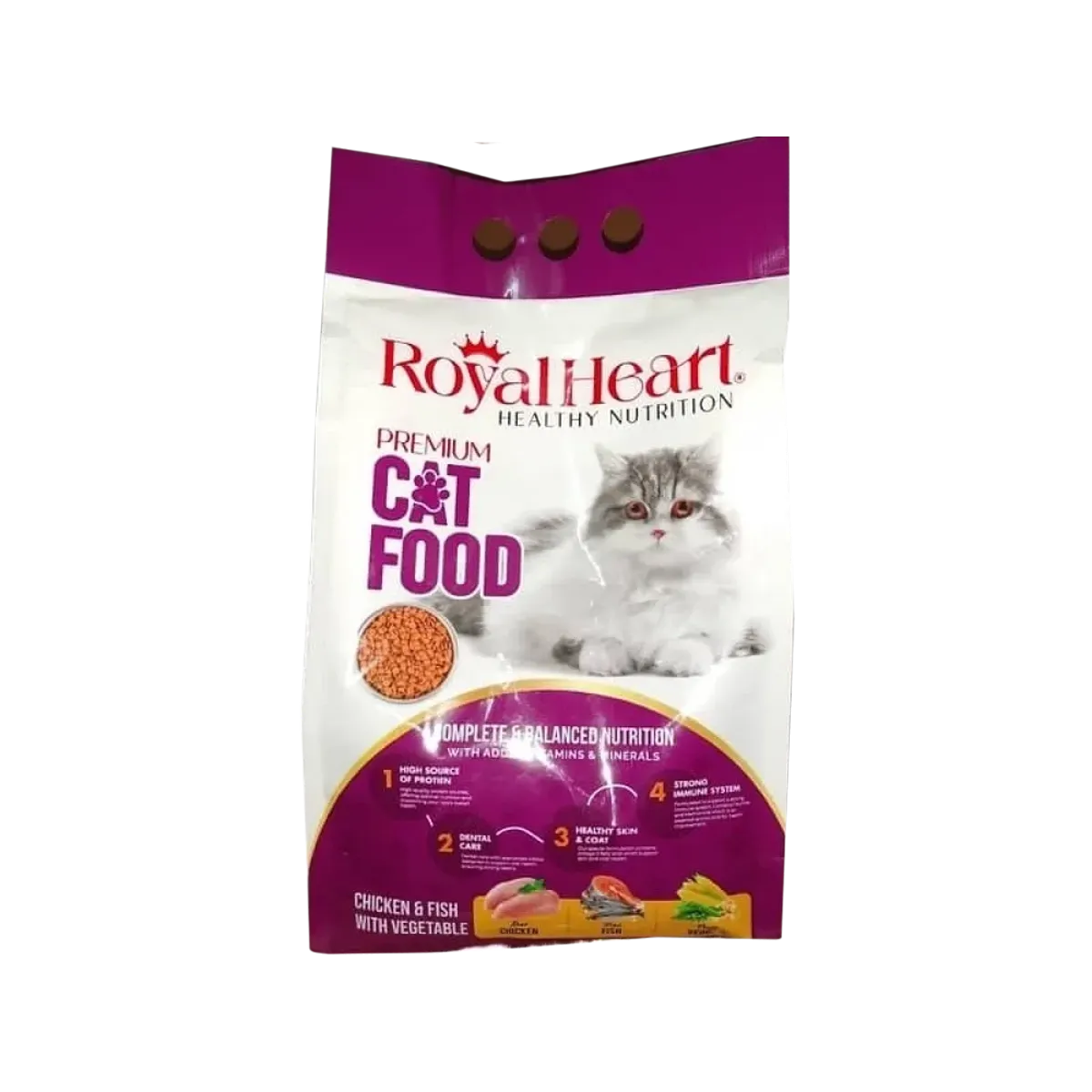 Royal Heart Cat Food Chicken Egg 1.5Kg