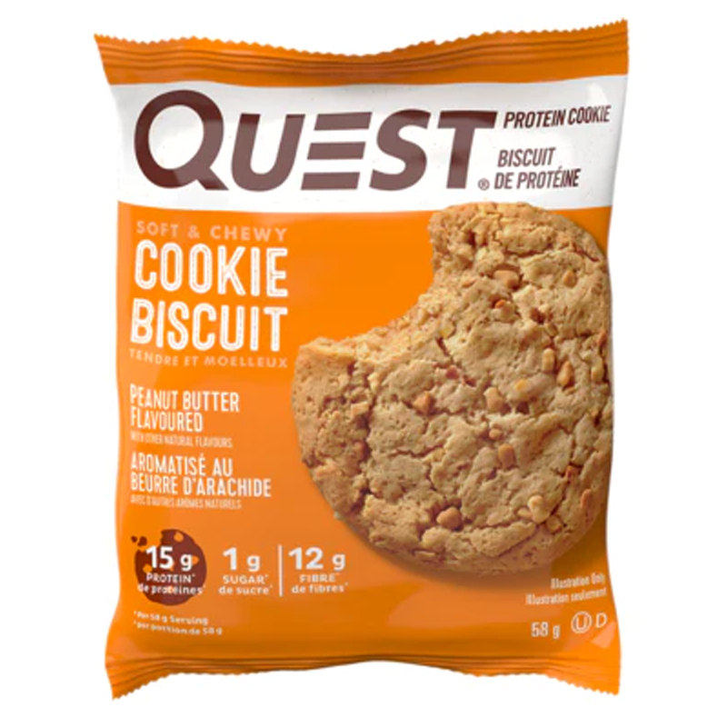 Quest Cookies Peanut Butter 58g