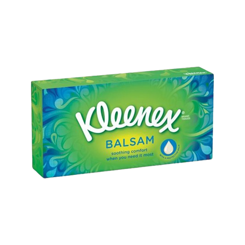 Kleenex Balsam Tissues Box 72s