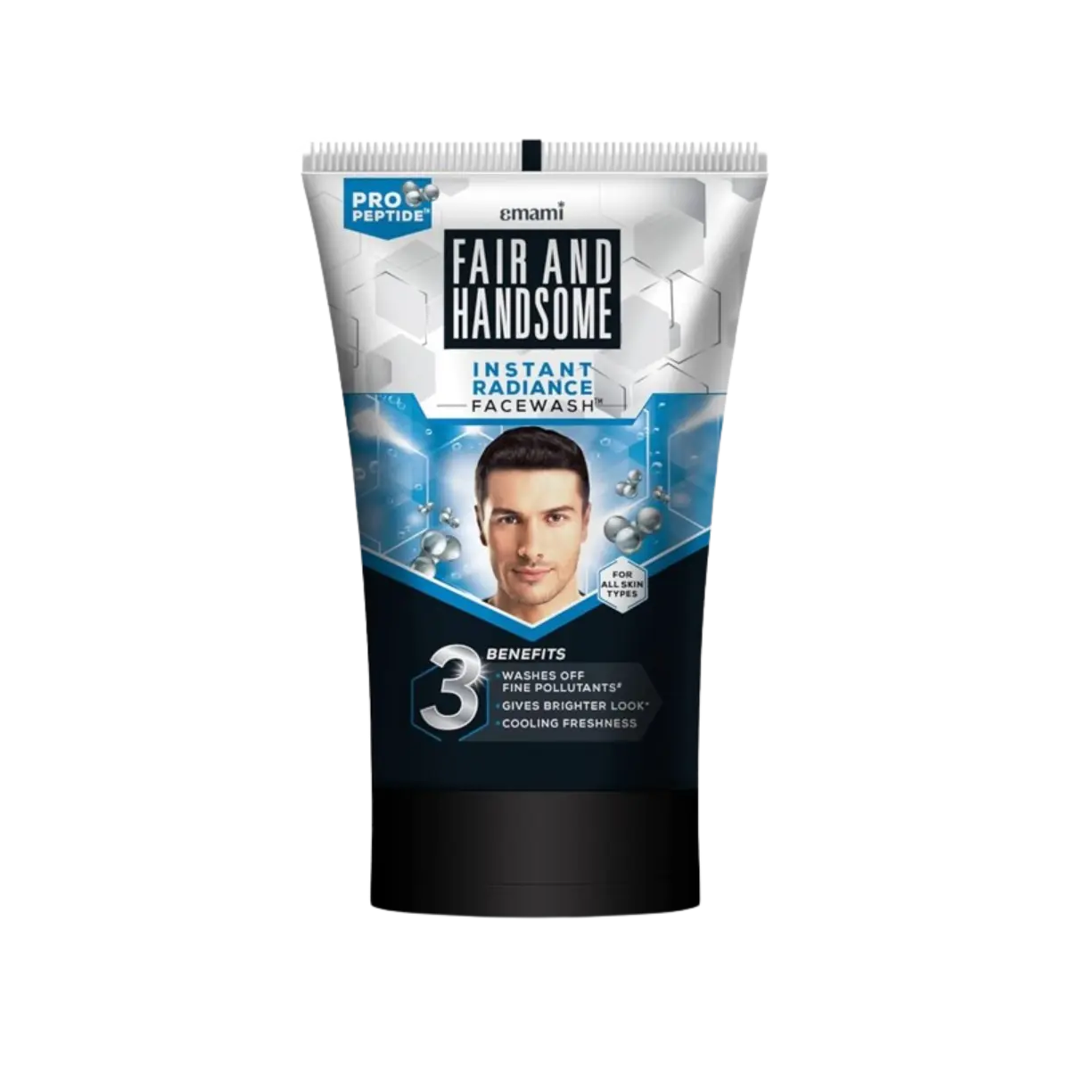 Emami Fair And Handsome Instant Radiance Face Wash 100G