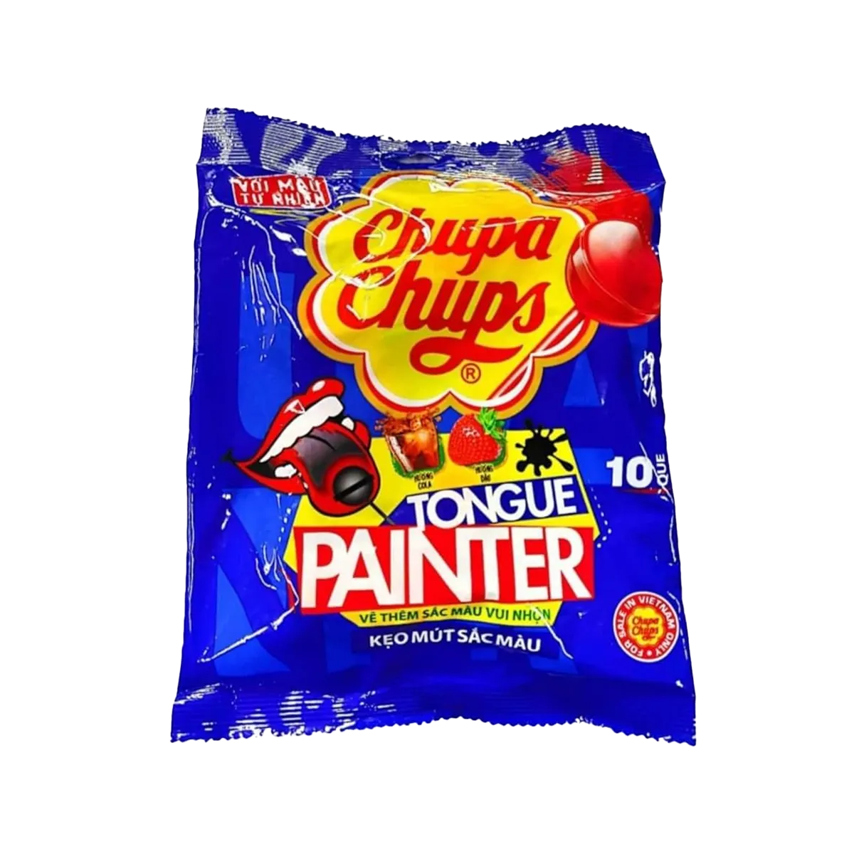 Chupa Chups Lollipops Flavors Tongue Painter 93G