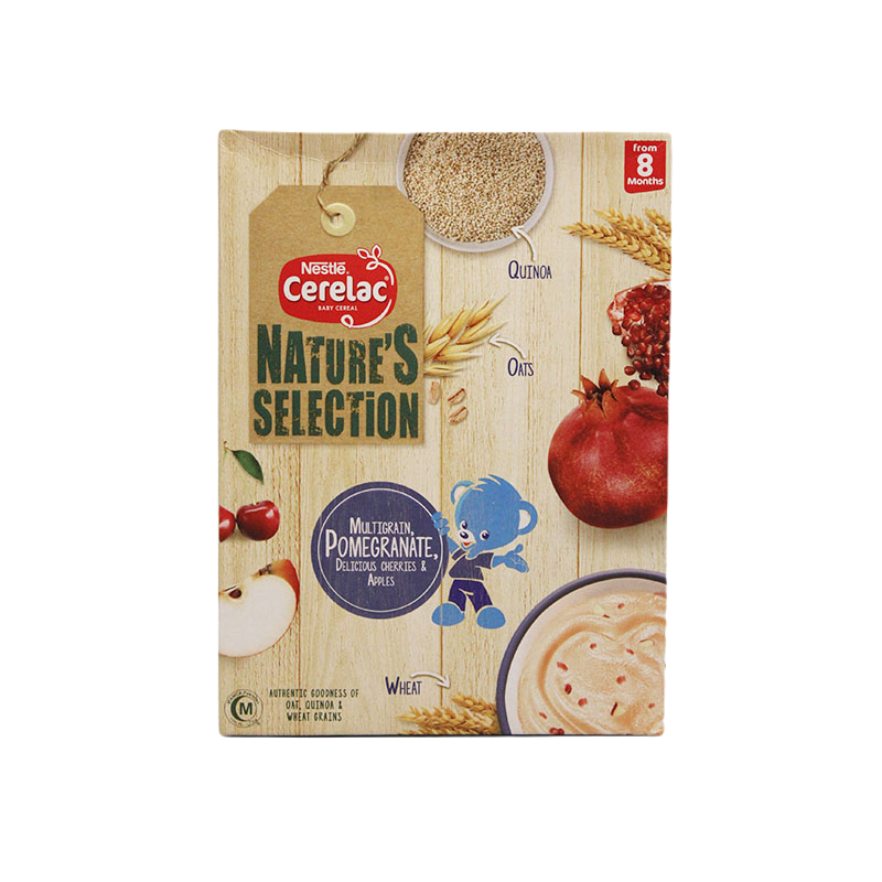 Nestle Cerelac Natures Selection Pomegranate 350gm
