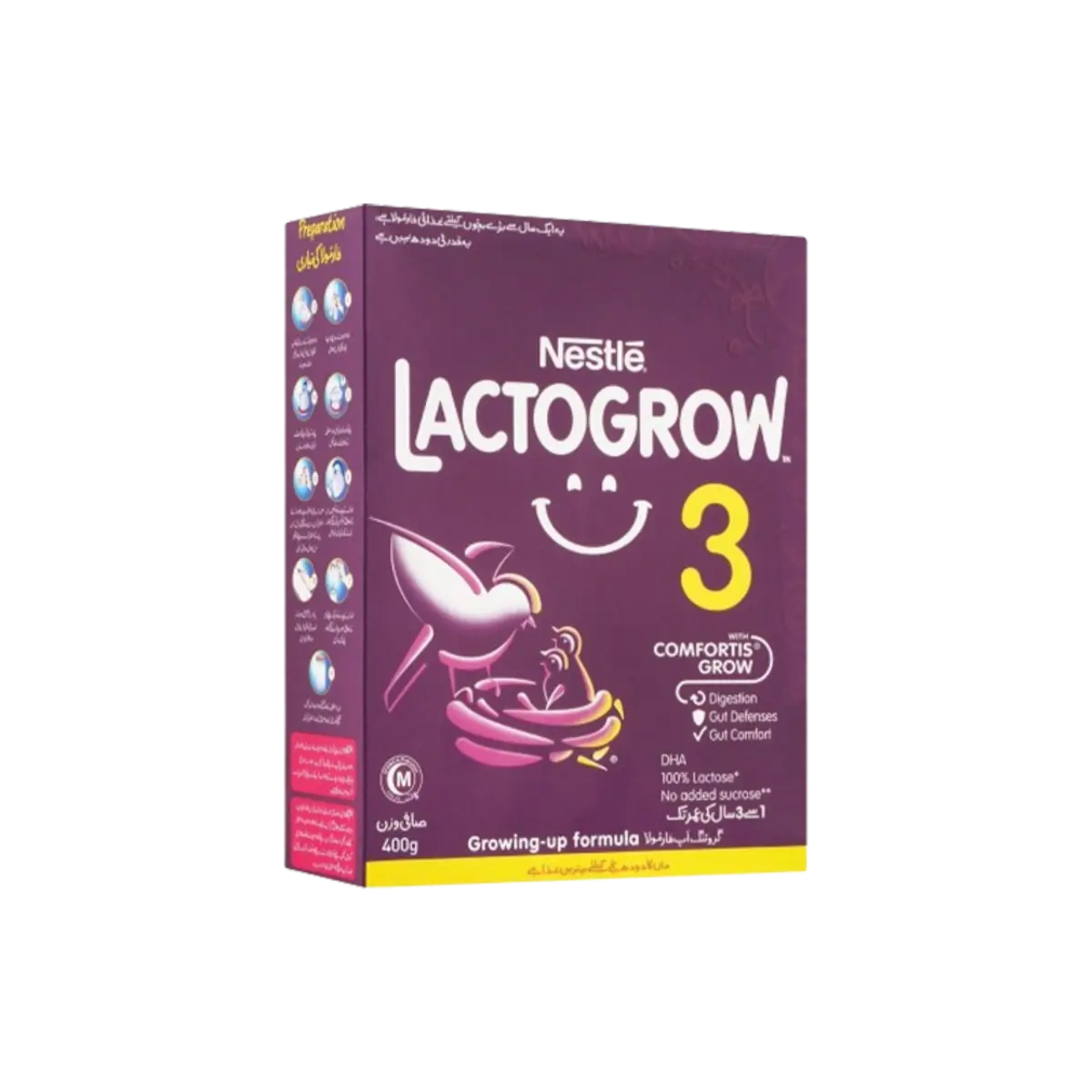 Nestle Lactogrow 3 Lactose Recipe Milk Powder 400G