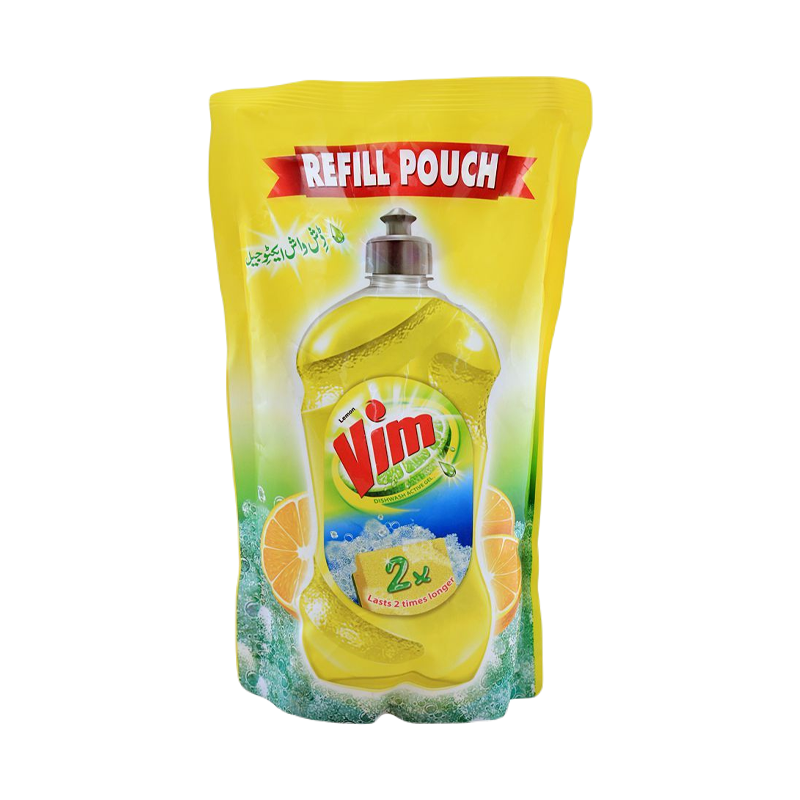 Vim Lemon Gel Pouch 750ml