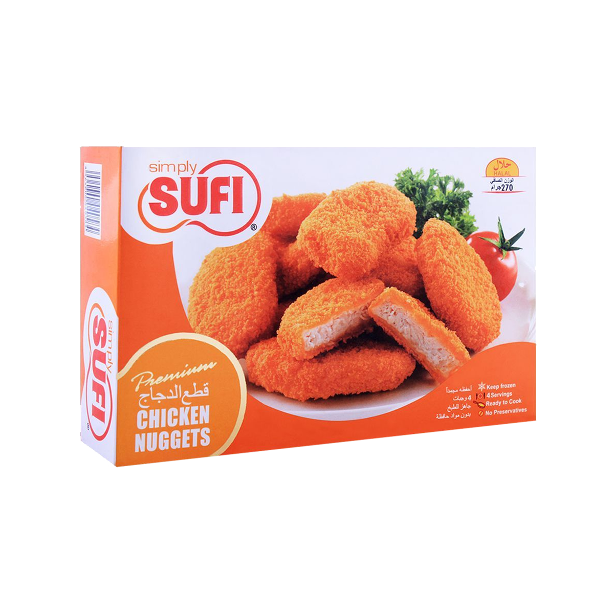 Sufi Frozen Chicken Nuggets 270g