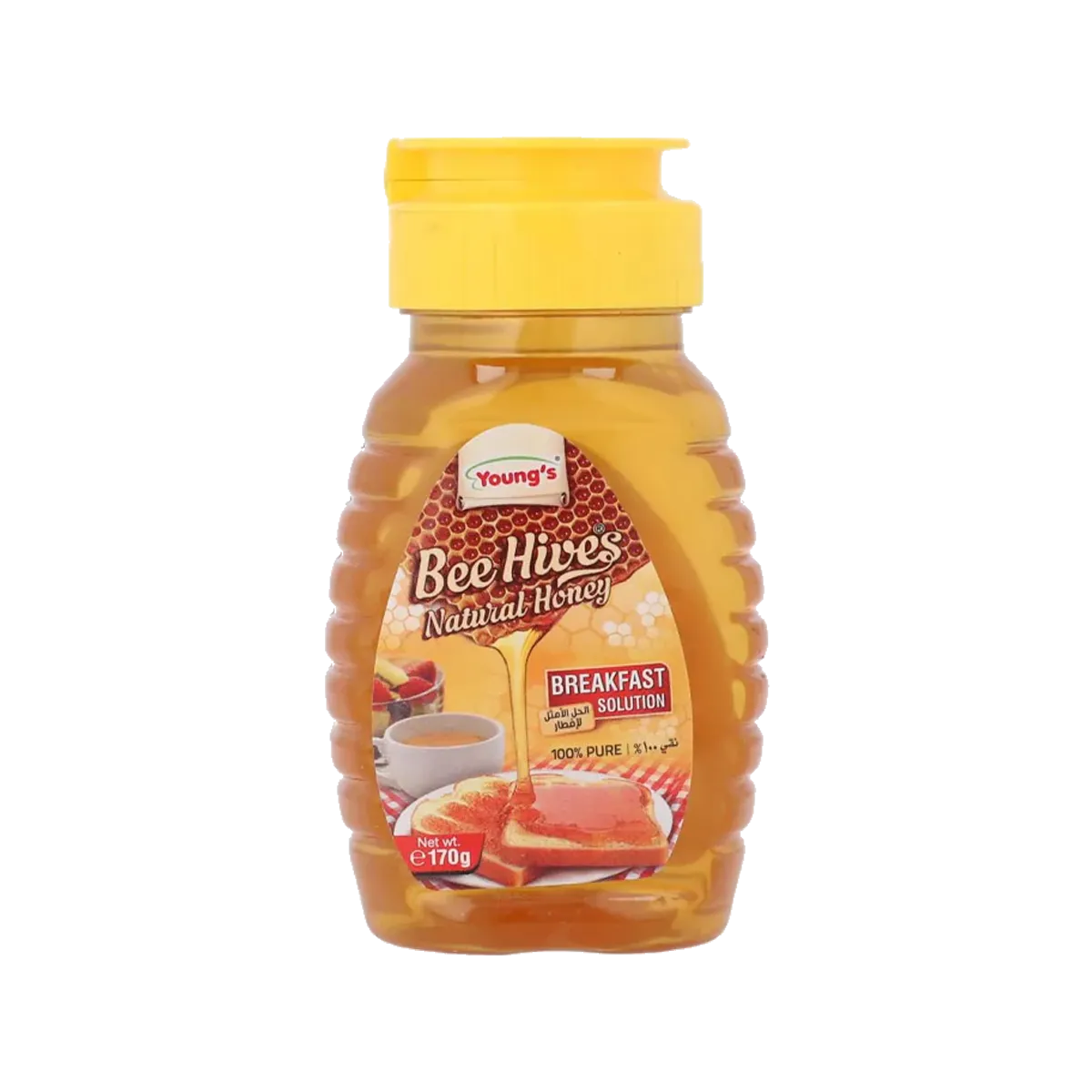 Youngs Bee Hives Natural Honey 170G