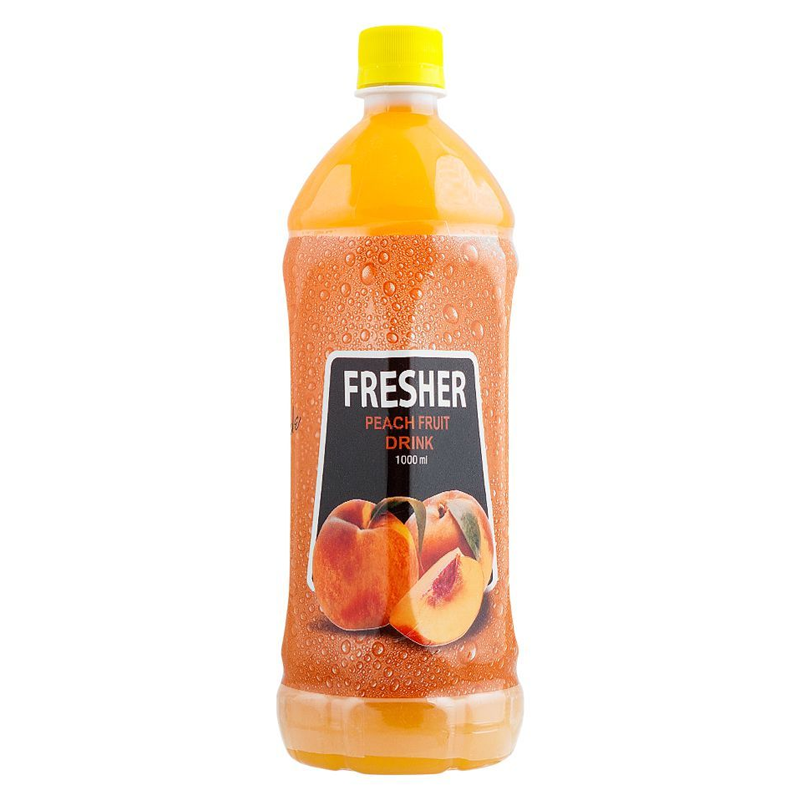 Fresher Peach Fruit drink 1000mlsd
