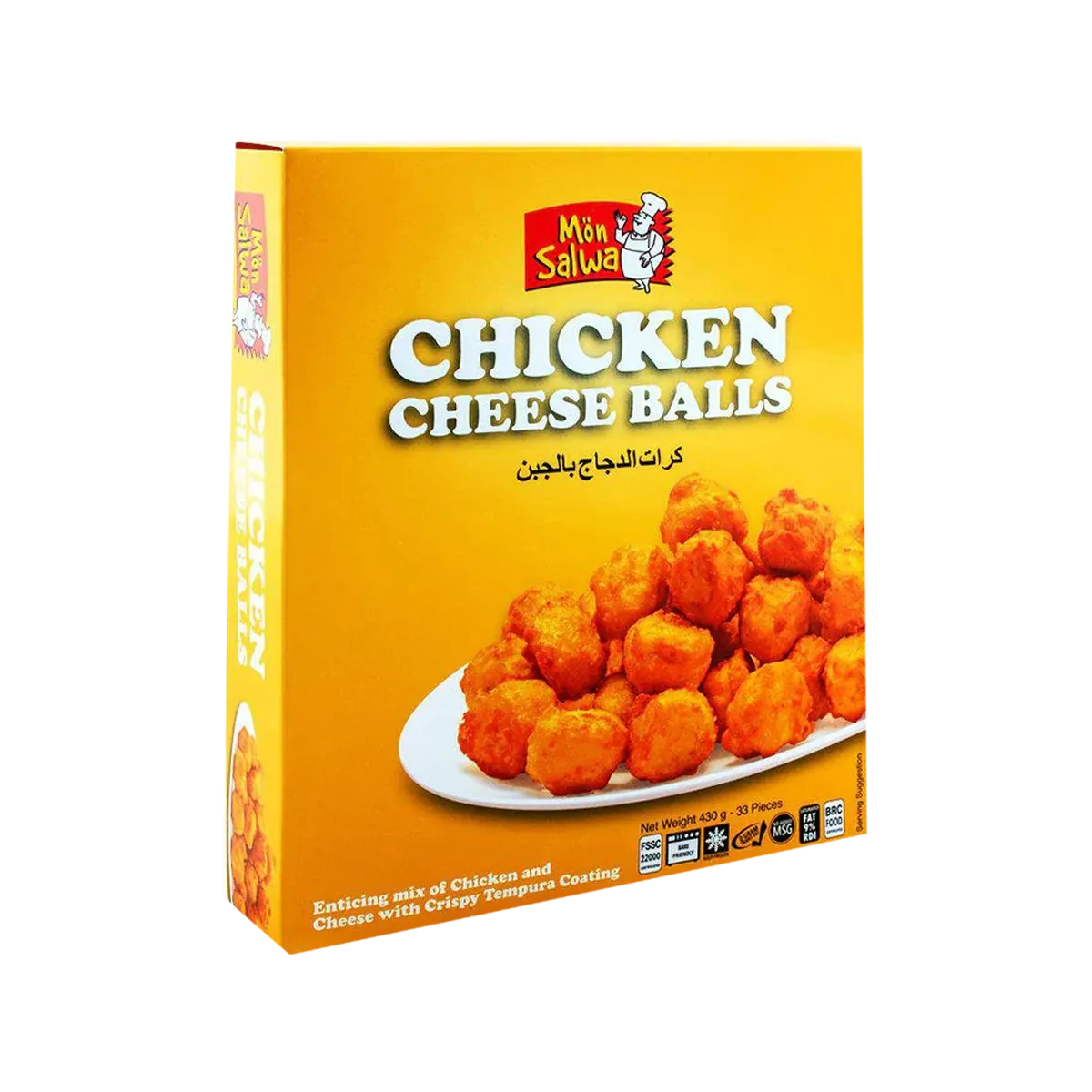 Man Salwa Chicken Chees Ball 430G 33P