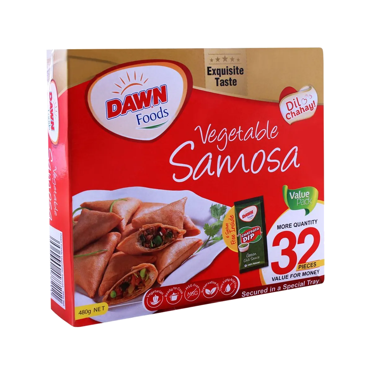Dawn Vegetable Samosa 32 Pcs