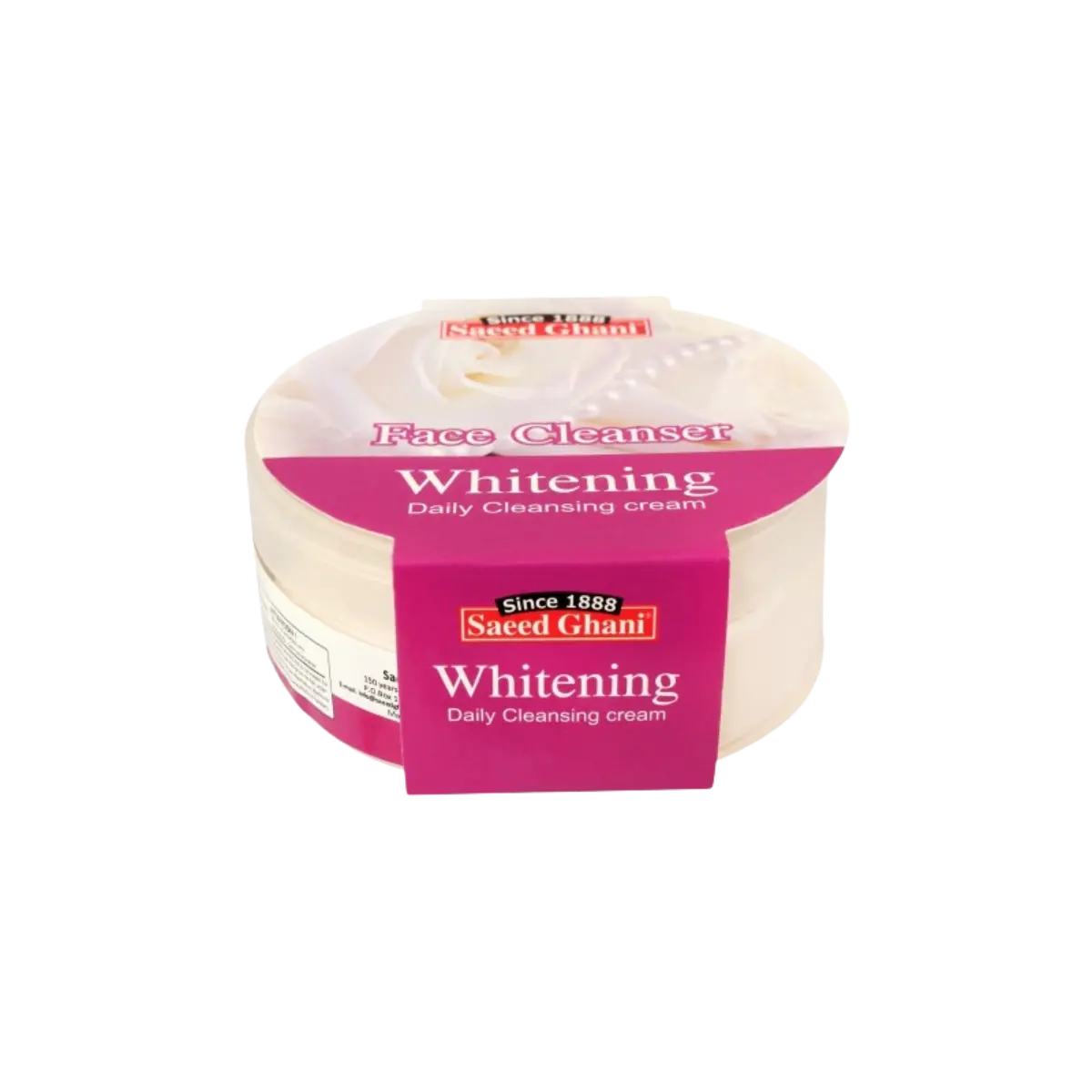 Saeed Ghani Whitening Cleansing Cream 150G
