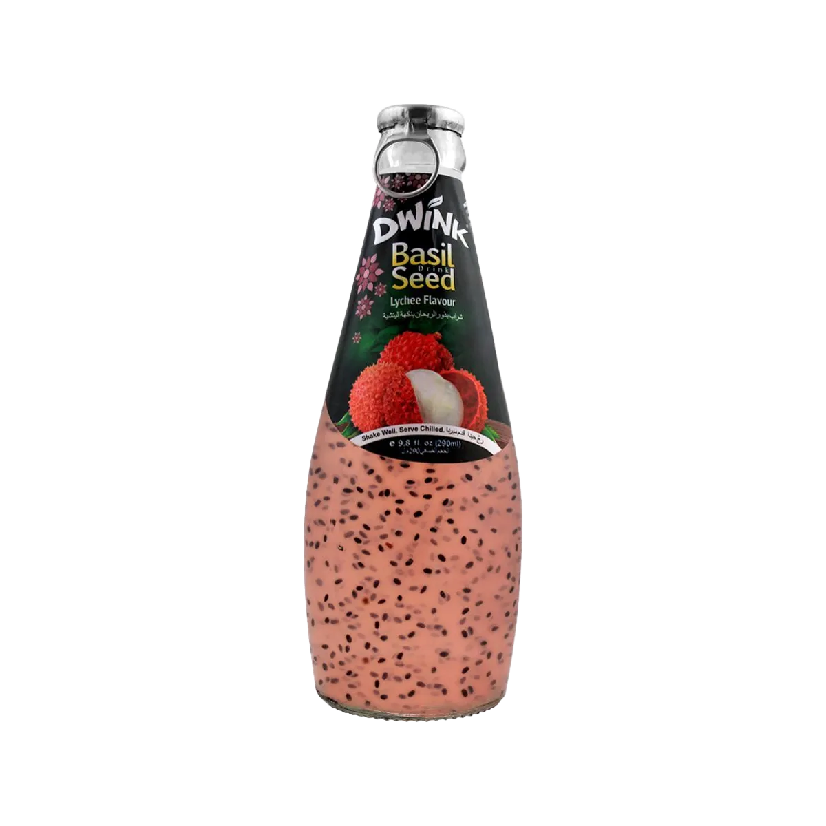 Italiano Basil Seed Drink Lychee 290Ml