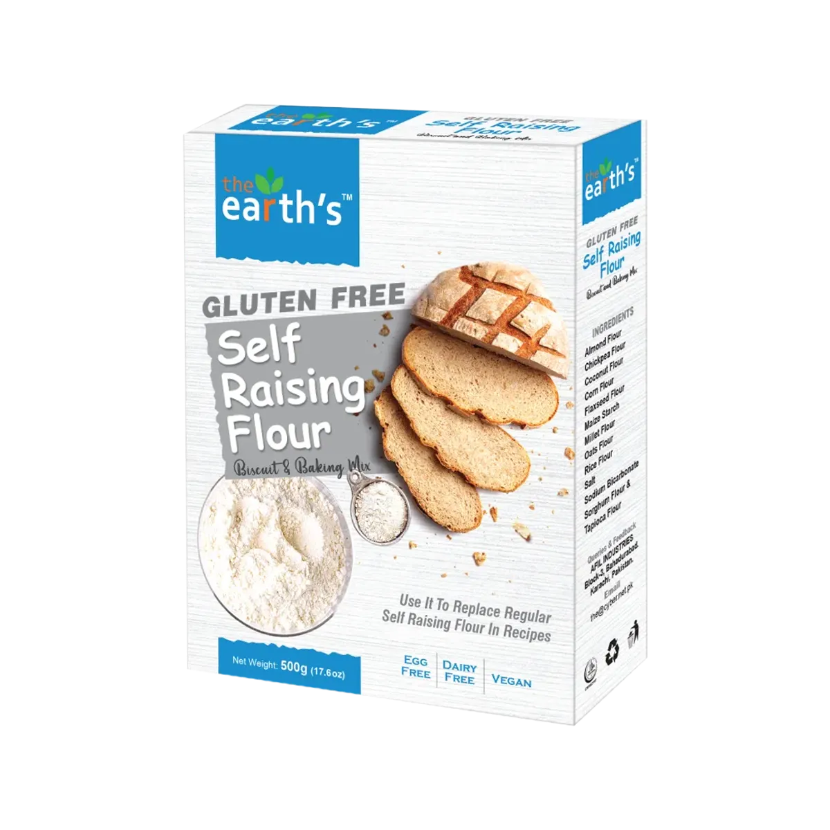 The Earth Gluten Free Self Raising Flour 500G