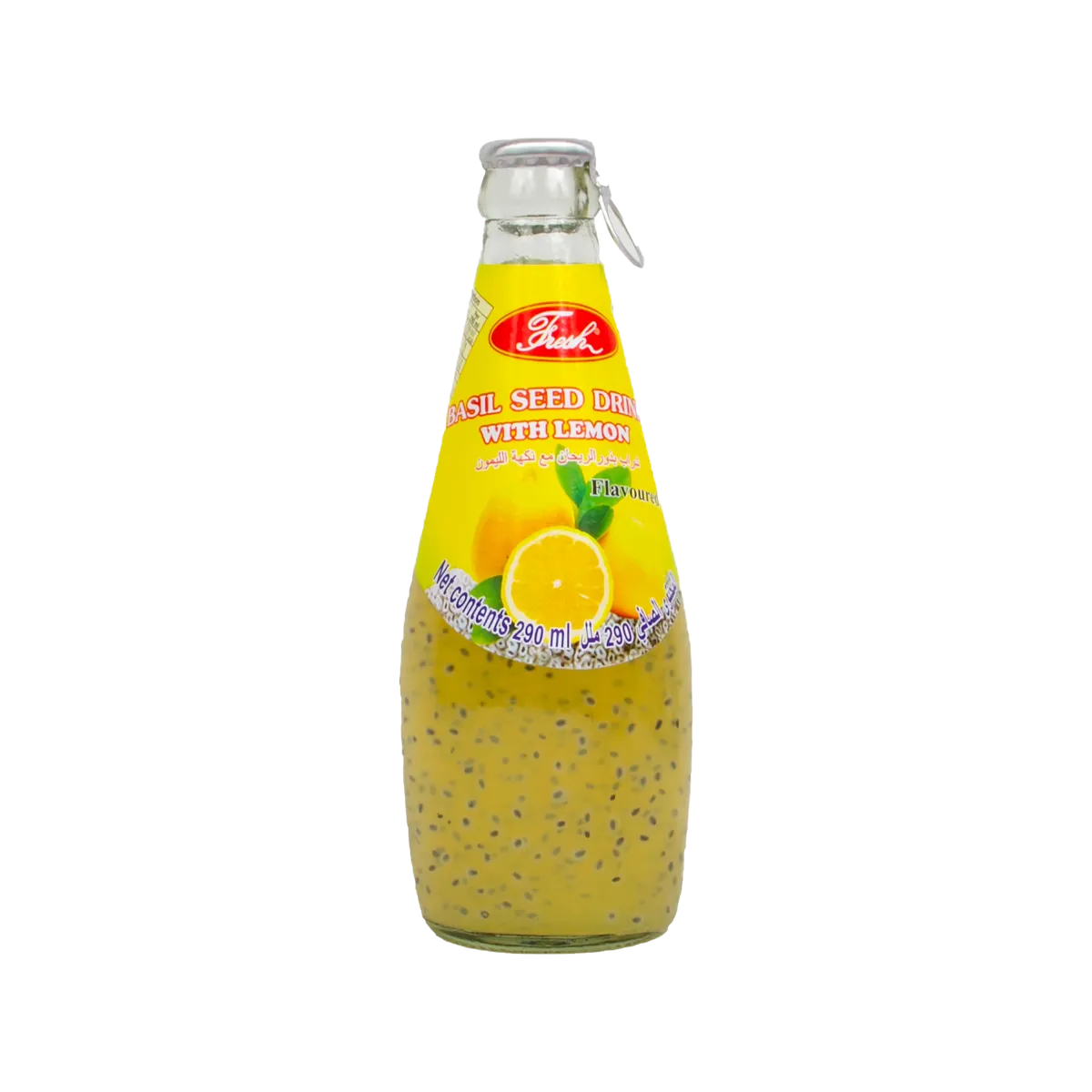 Italanio Basil Seed Drink Lemon 290Ml