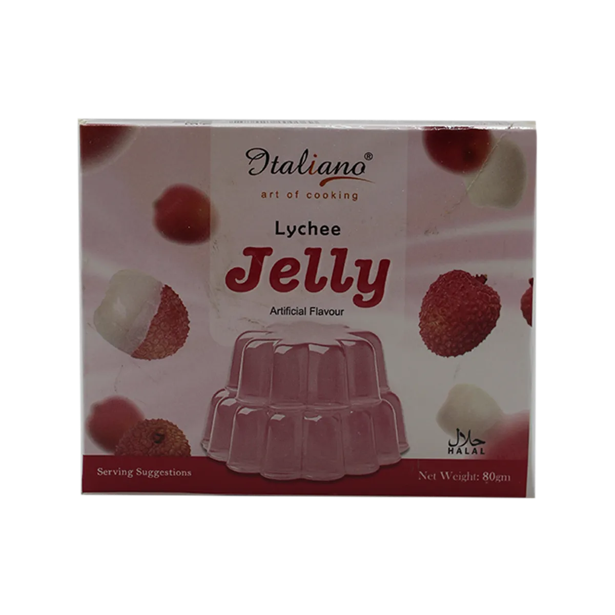 Italiano Jelly Lychee 80G