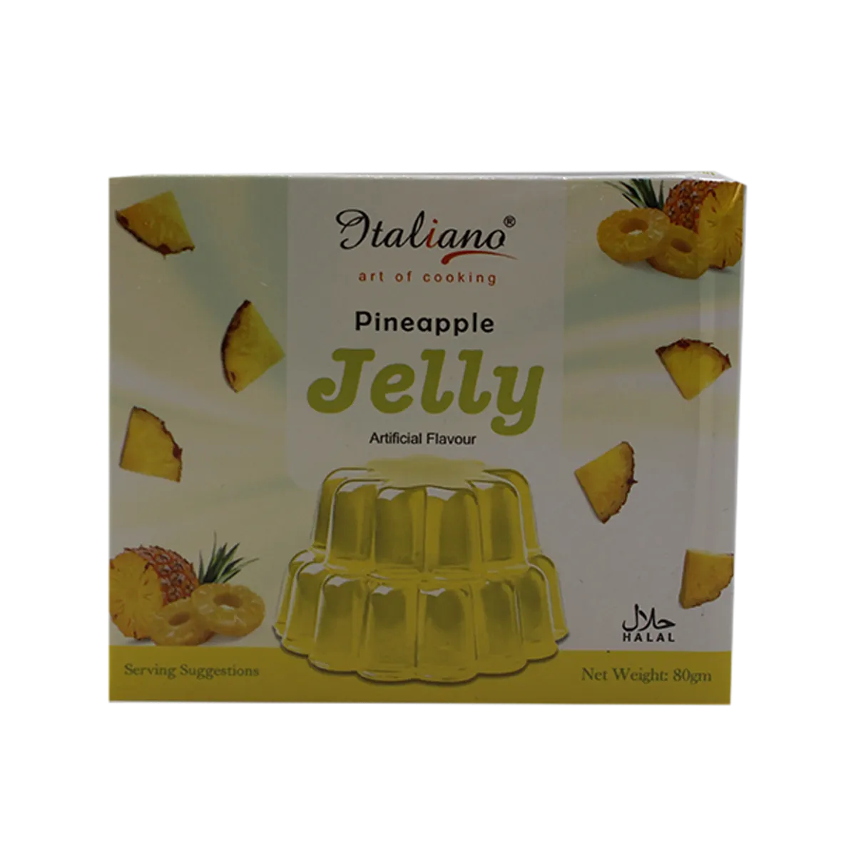 Italiano Jelly Pineapple 80G
