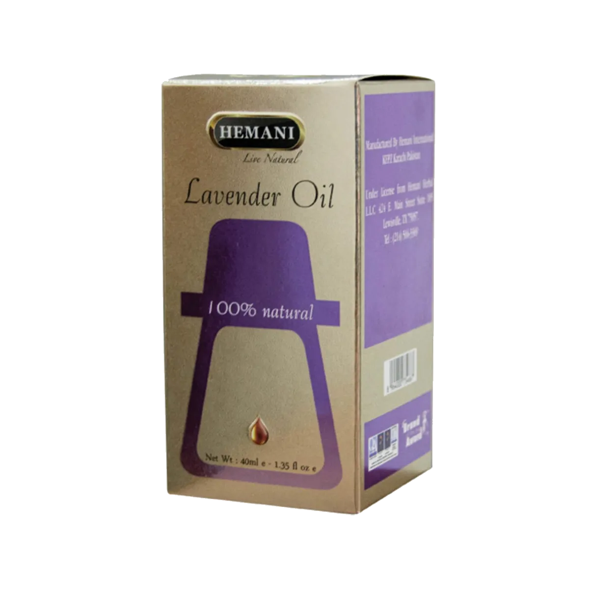 Hemani Herbal Lavender Oil 40Ml Haute Stop
